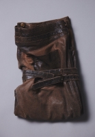 Christian Dior Brown Leather Pants