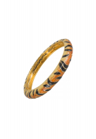 Kenneth Jay Lane Tiger Striped Cuff Bracelet