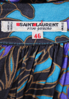 Saint Laurent Blouse With Flowers