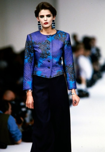 Блузка Saint Laurent с цветами