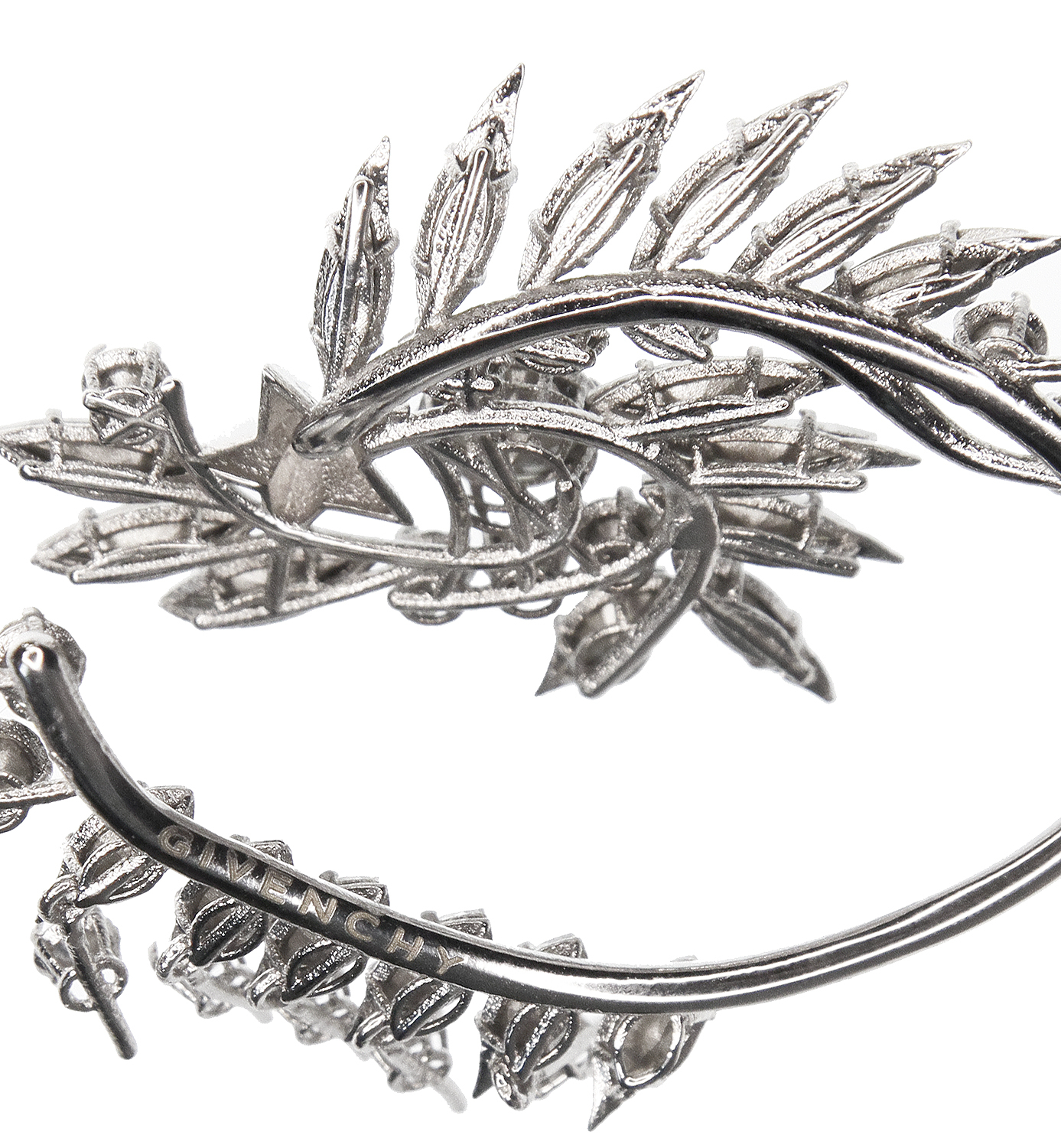 Givenchy Crystals Earrings Cuff