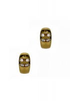 Vintage JP Crystals Clip-on Earrings 