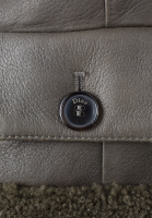 Brown Christian Dior Shearling Jacket