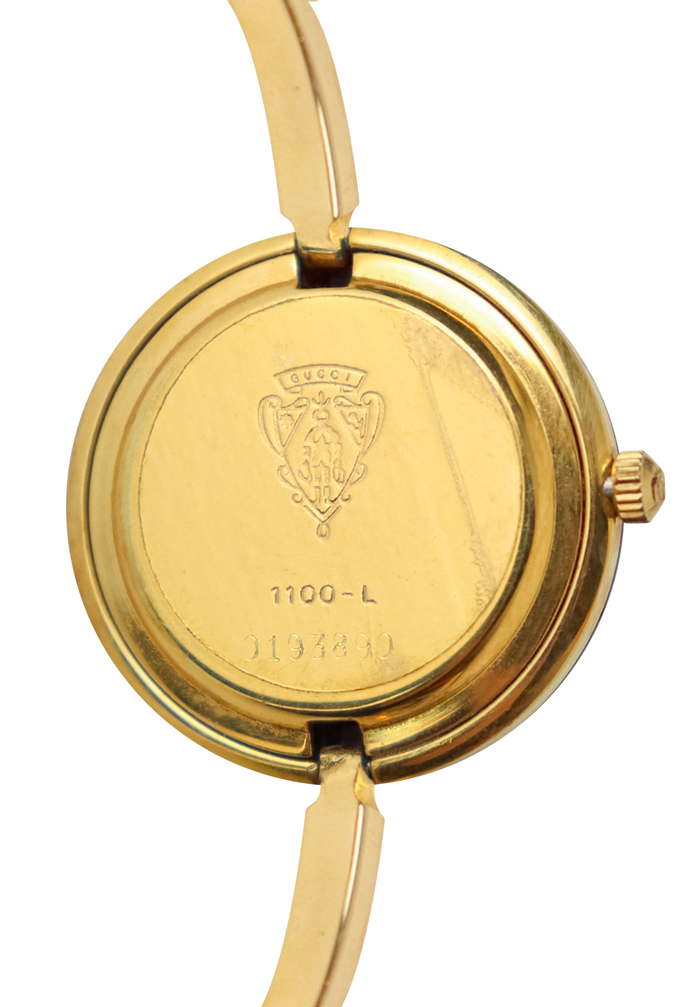 Gucci 1100-L Watch With Multicolour Interchangeable Bezels