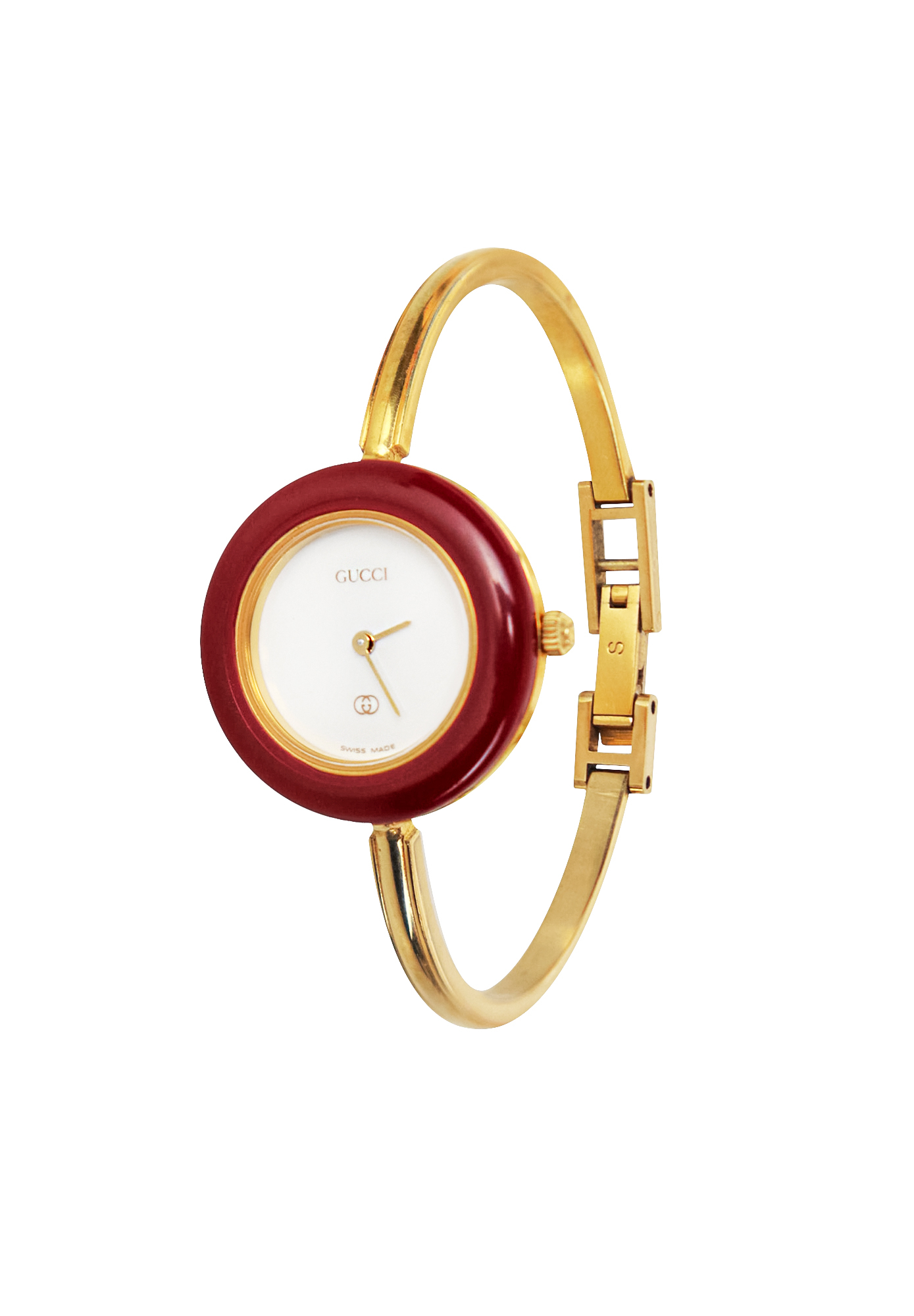 Gucci 1100-L Watch With Multicolour Interchangeable Bezels