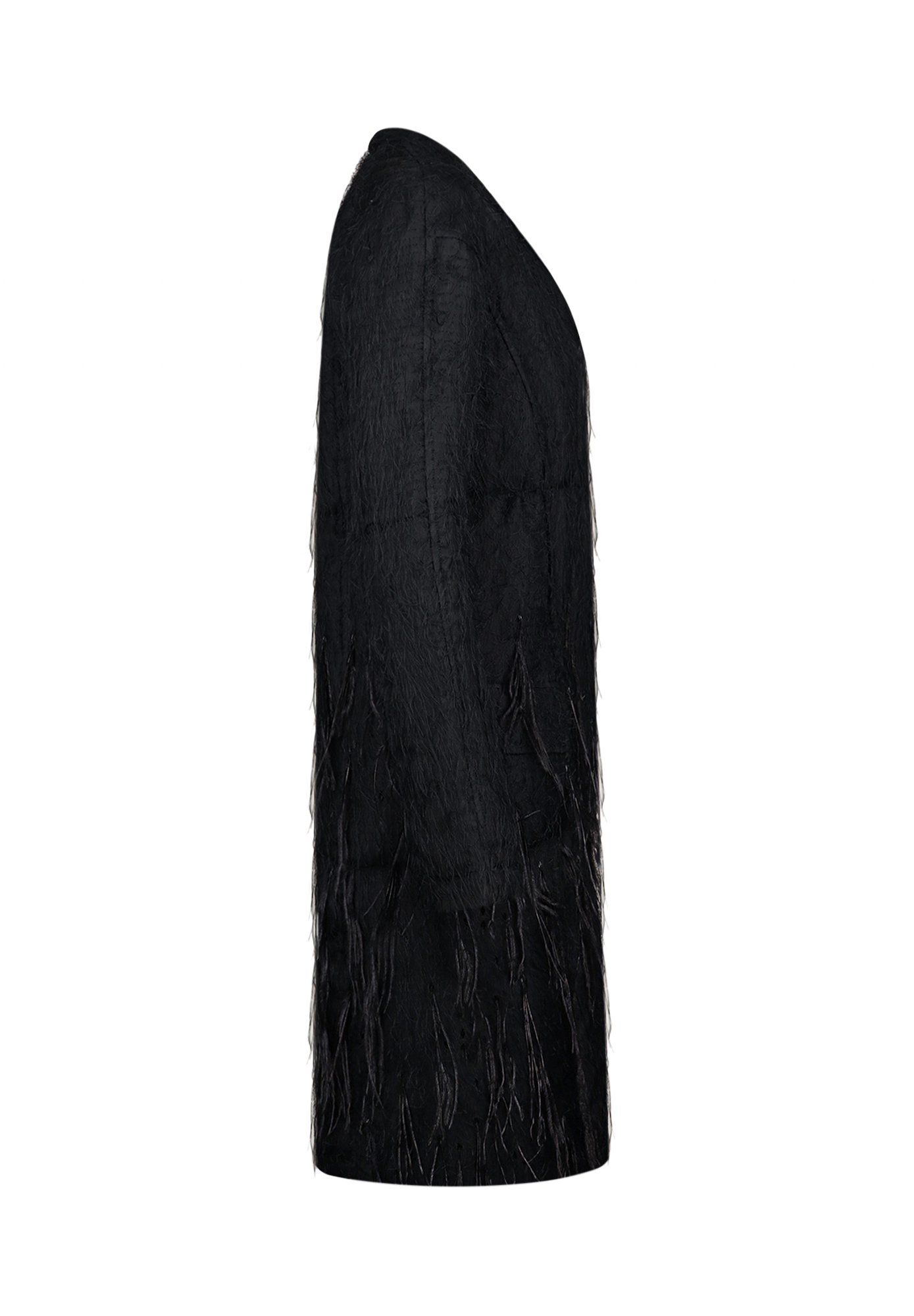 Jason Wu Down Coat With Ostrich Feathers