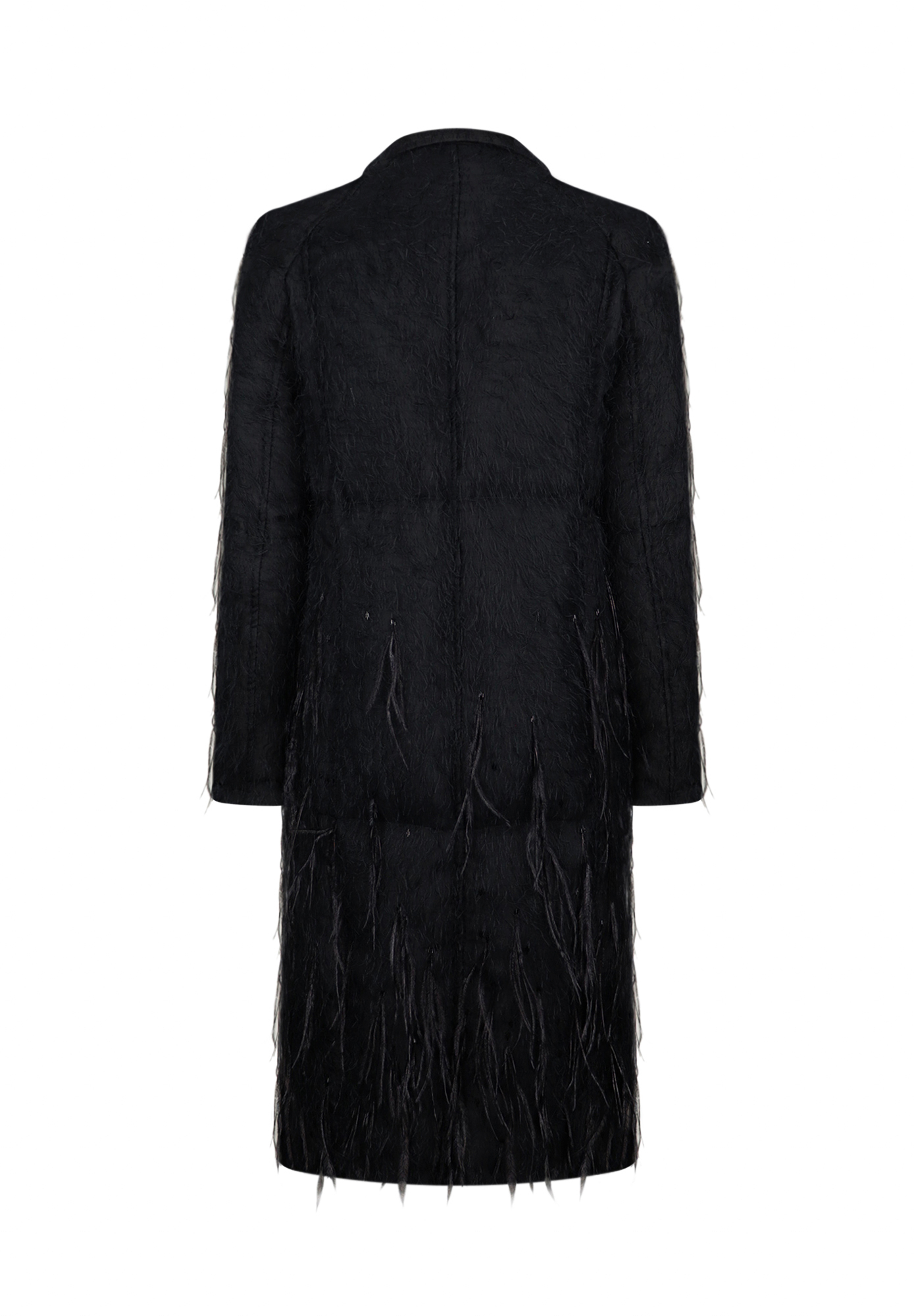 Jason Wu Down Coat With Ostrich Feathers