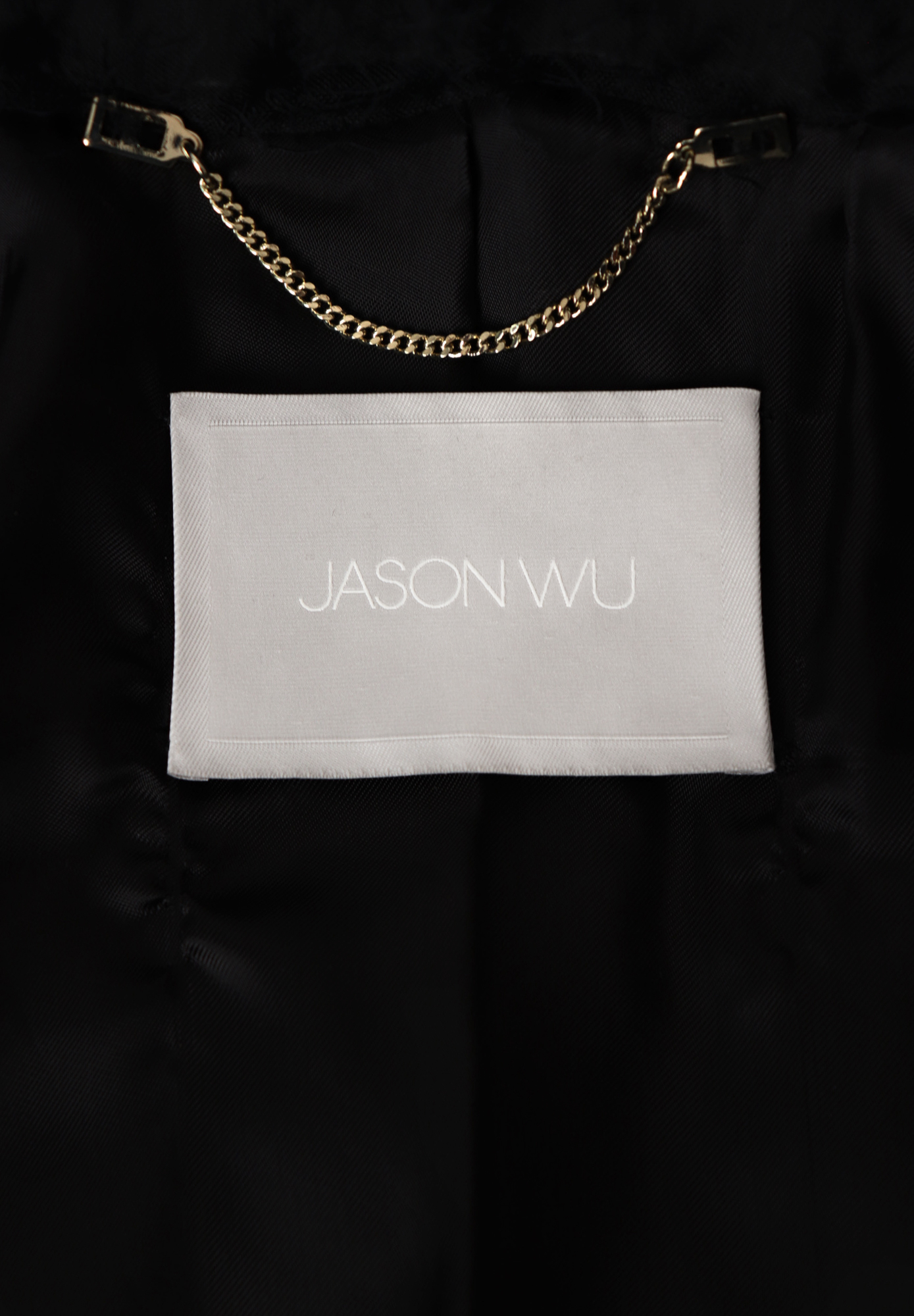 Jason Wu Down Coat With Ostrich Feathers