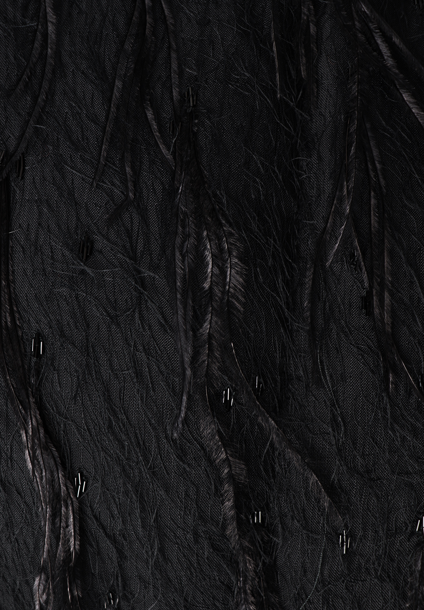 Jason Wu Down Coat With Ostrich Feathers