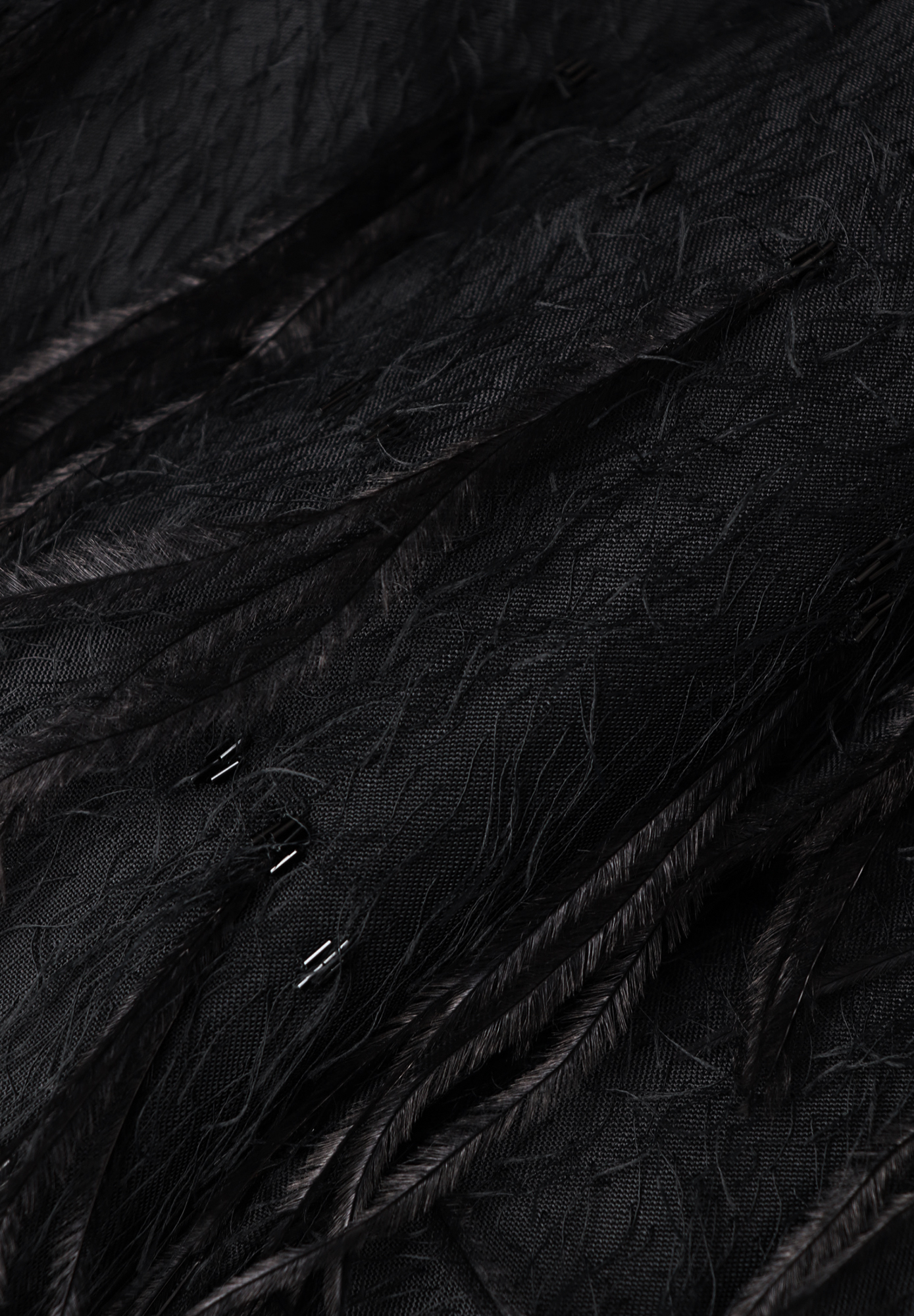 Jason Wu Down Coat With Ostrich Feathers