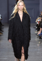 Jason Wu Down Coat With Ostrich Feathers
