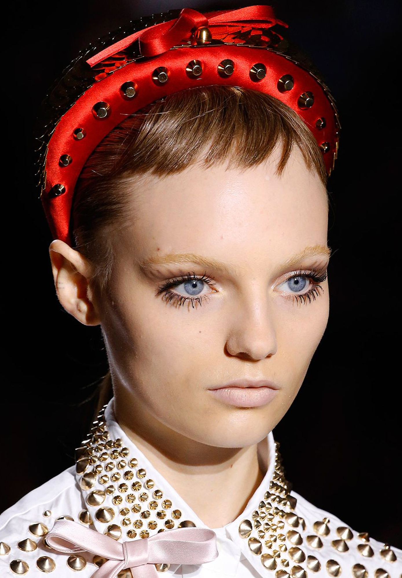 Prada Red Oversized Headband