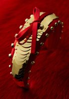 Prada Red Oversized Headband