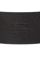 Yves Saint Laurent Black Leather Belt