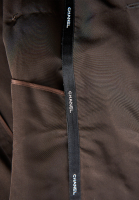 Chanel Brown Double Breasted Trench Coat