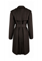 Chanel Brown Double Breasted Trench Coat