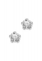 Christian Dior Flower Clip-on Earrings