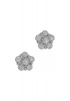 Christian Dior Flower Clip-on Earrings