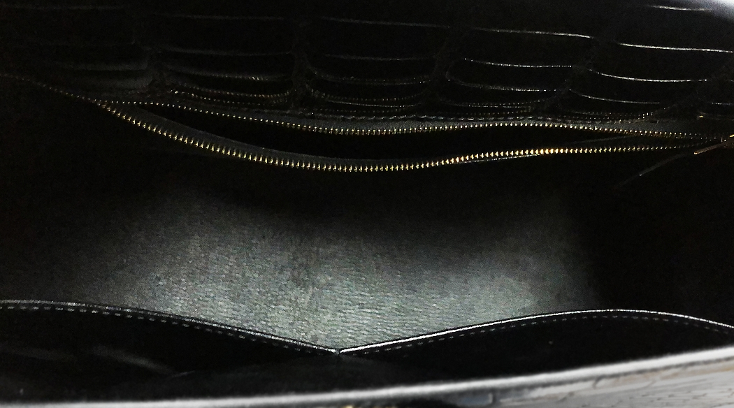 Hermès Kelly 28 Noir Niloticus Bag