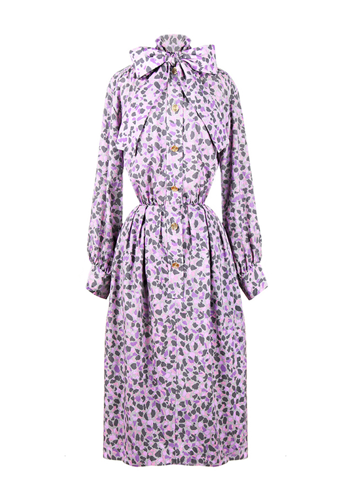 Yves Saint Laurent Lilac Dress