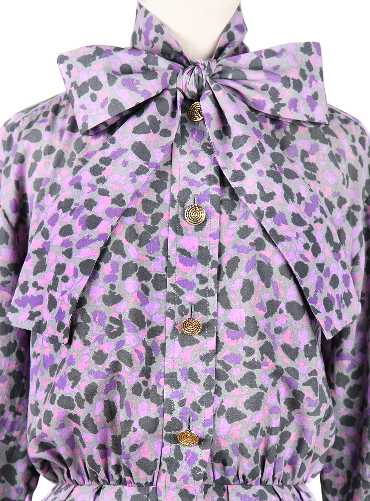 Yves Saint Laurent Lilac Dress