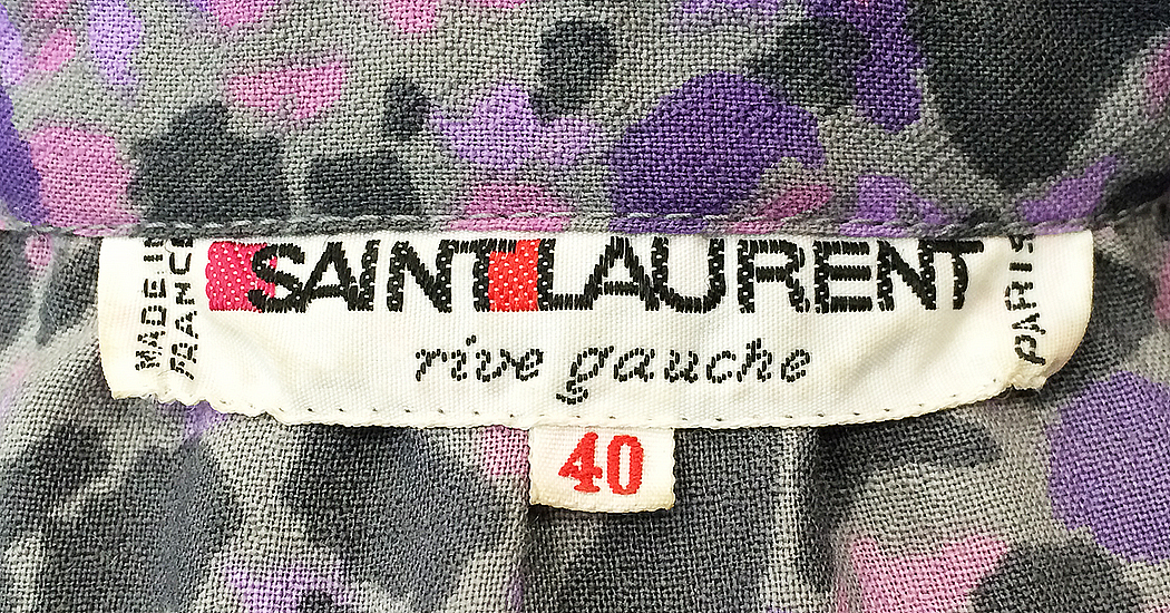 Yves Saint Laurent Lilac Dress