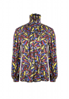 Christian Dior Printed Silk Blouse