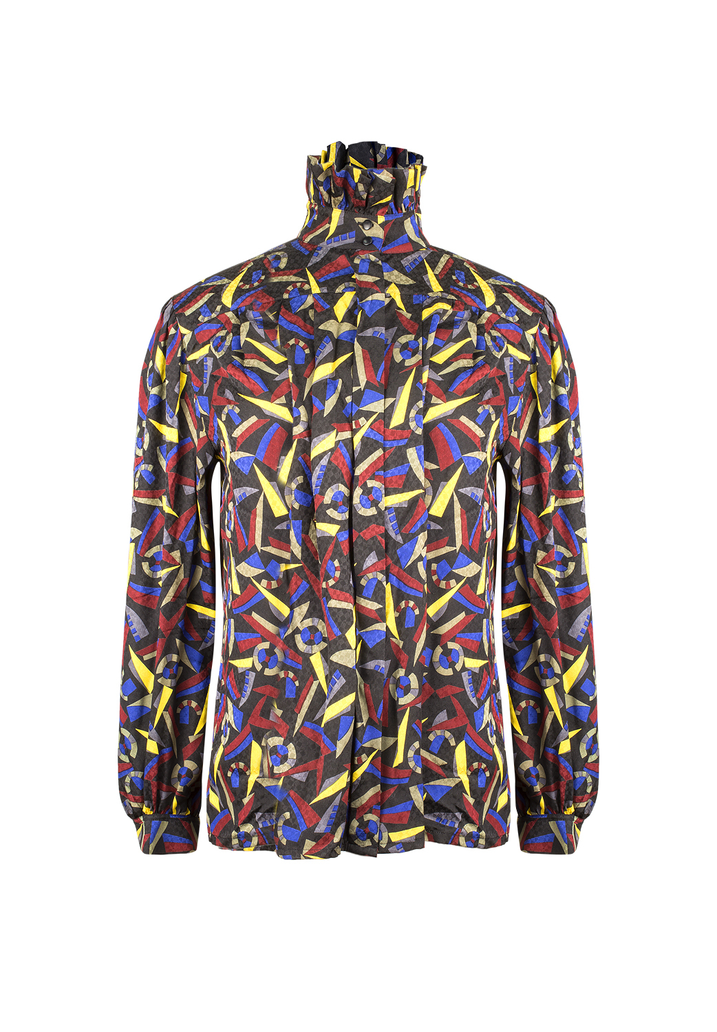 Christian Dior Printed Silk Blouse