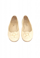 Chanel Beige Cameo Ballerinas
