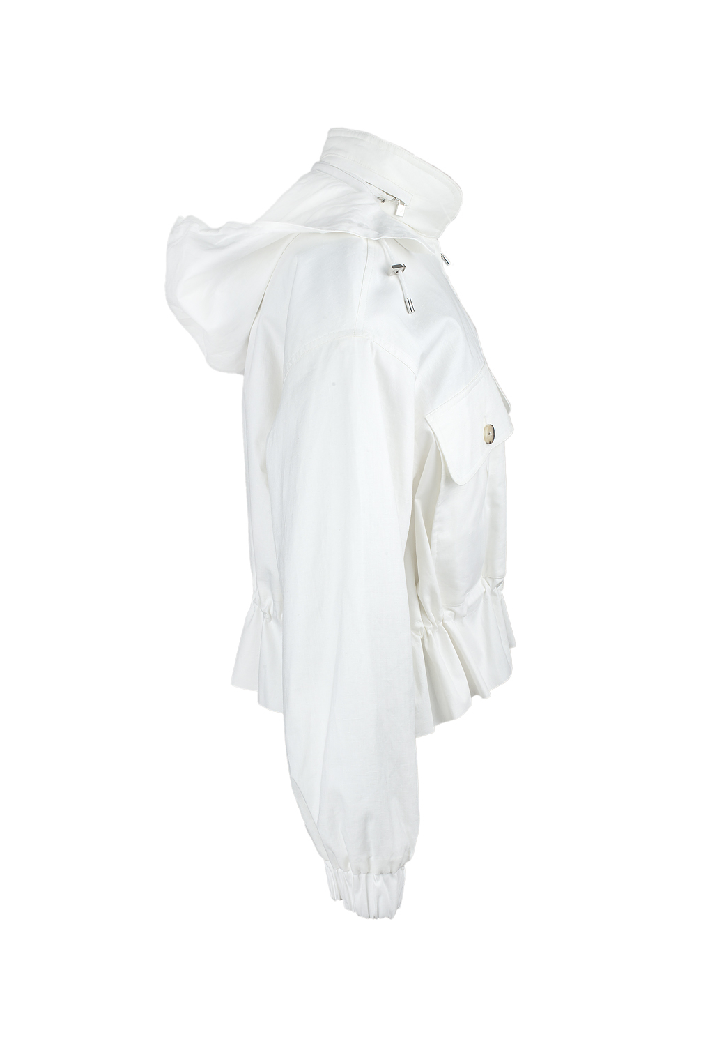 Белая ветровка Loro Piana 