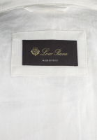 Белая ветровка Loro Piana 