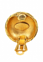 Chanel Twisted Clips With Logo