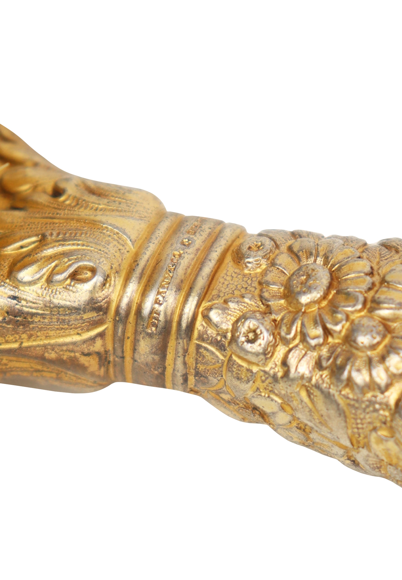 Tiffany&Co Vanity Brush With Floral Ornament