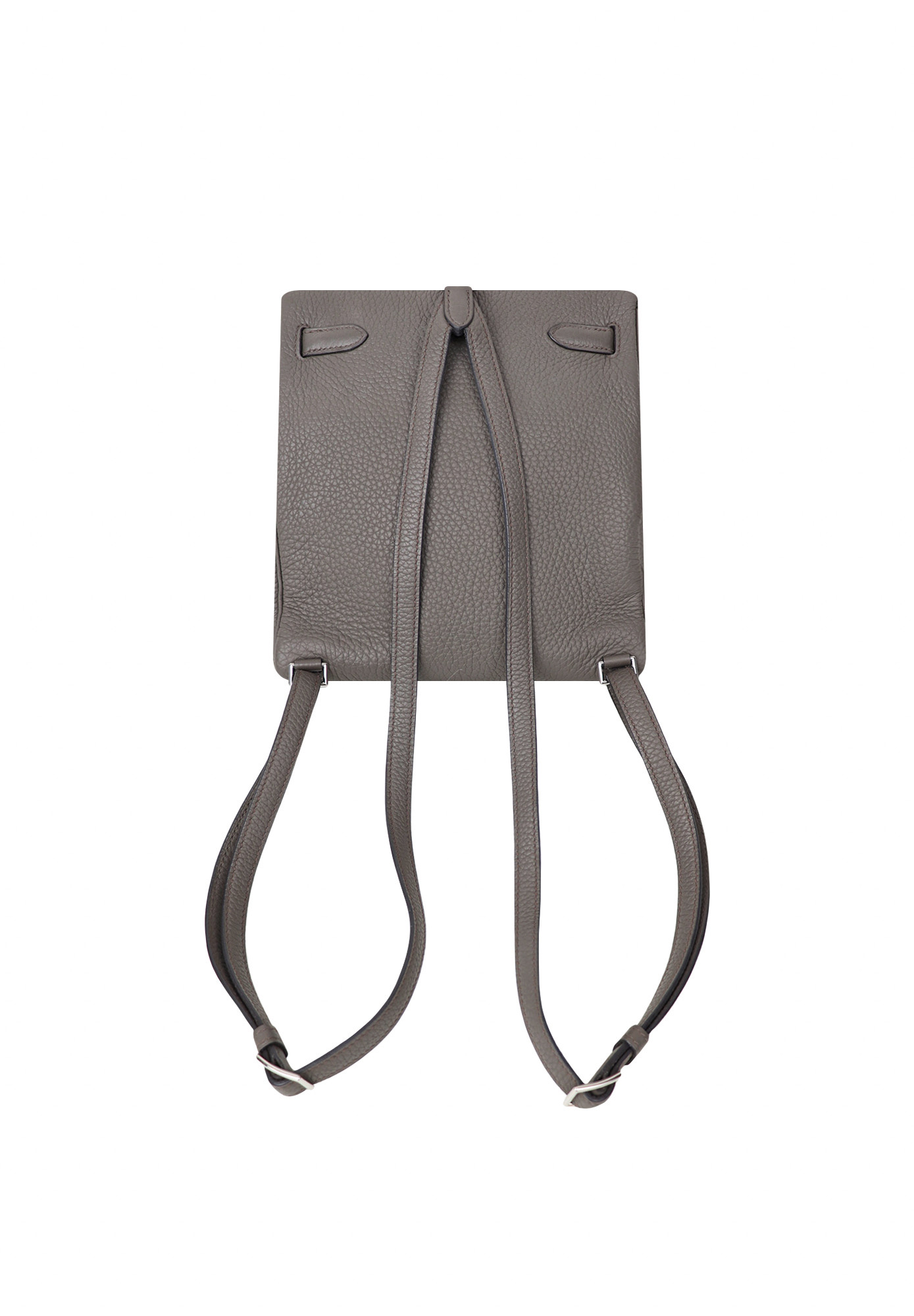Hermès Kelly Ado II Etain Clemence Backpack