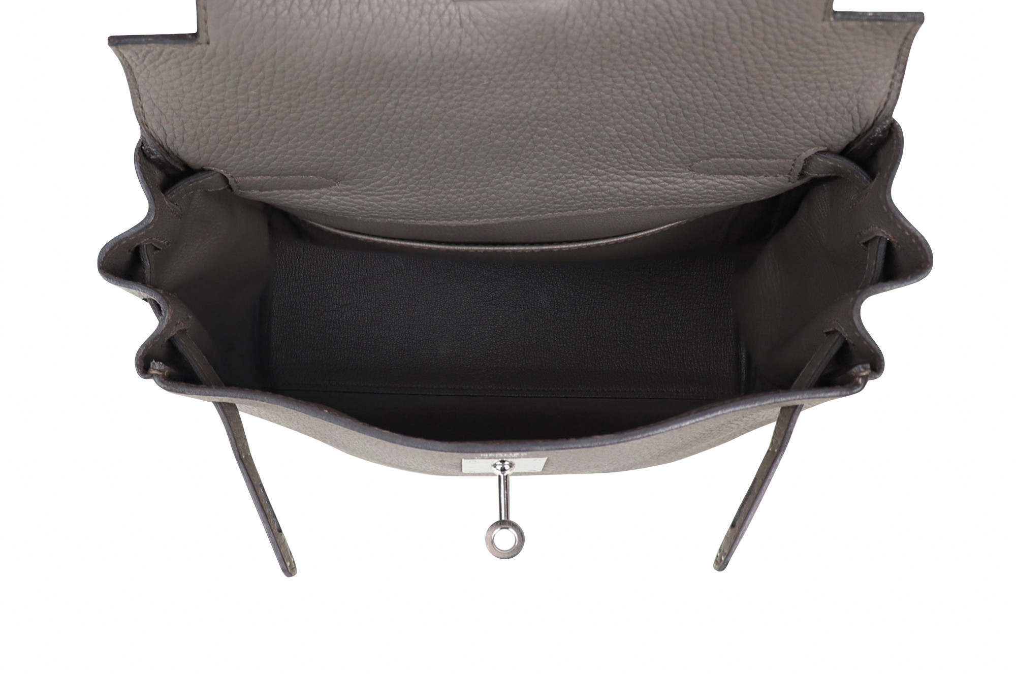 Hermès Kelly Ado II Etain Clemence Backpack