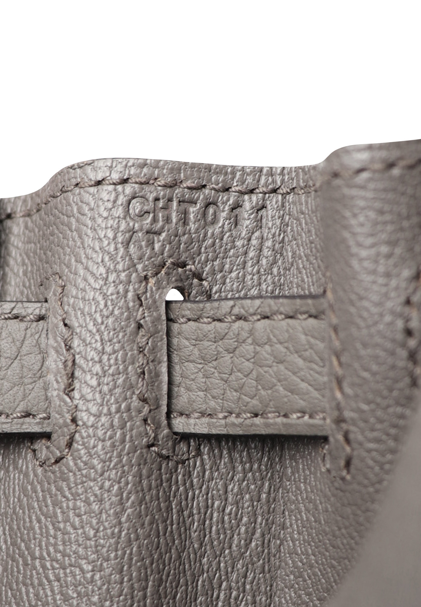 Hermès Kelly Ado II Etain Clemence Backpack