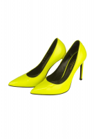 Saint Laurent Yellow High-Heeled Pumps