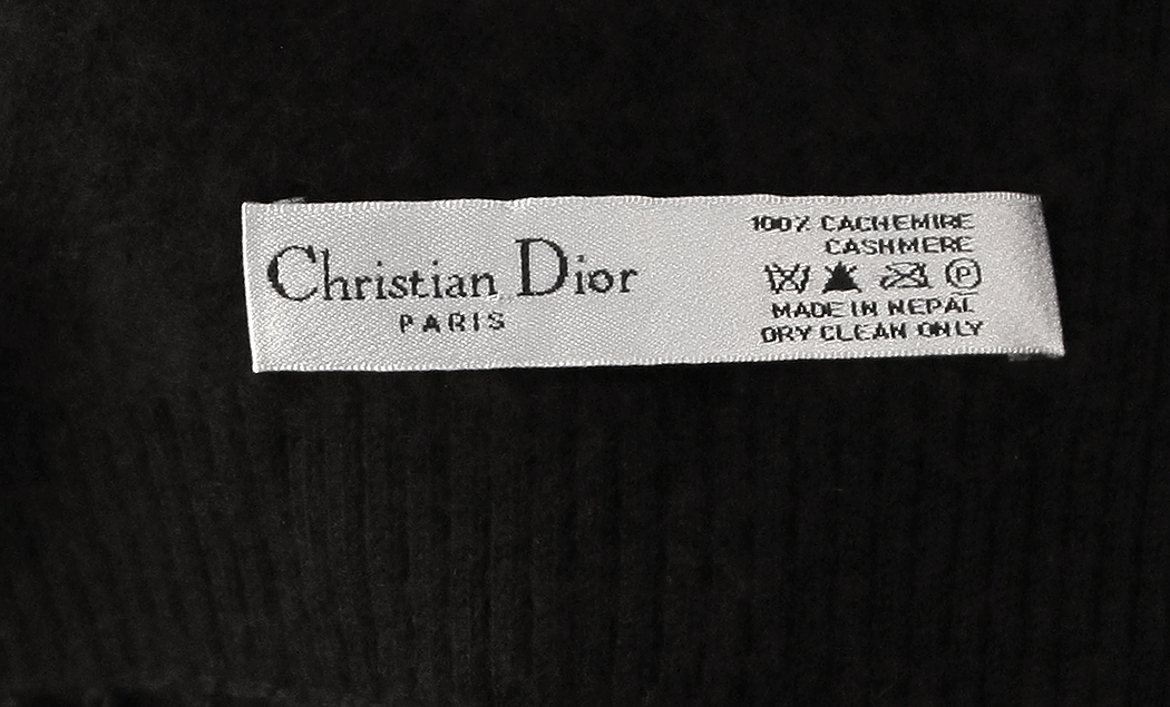 Christian Dior Cashmere Scarf