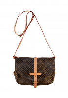 Louis Vuitton Limited Edition Saumur Mono Flore Bag