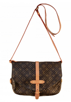 Louis Vuitton Limited Edition Saumur Mono Flore Bag