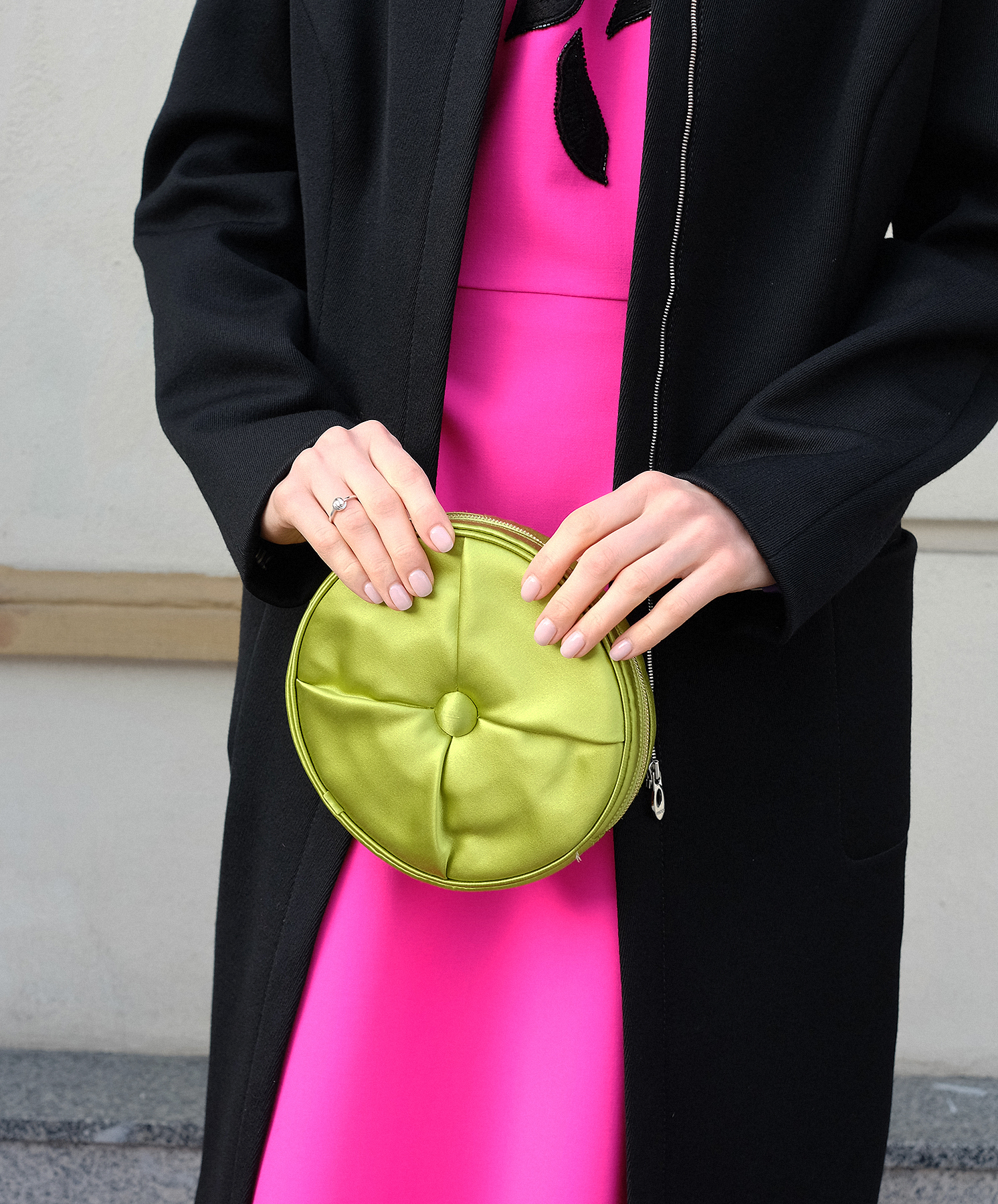 Charlotte Olympia Silk Clutch