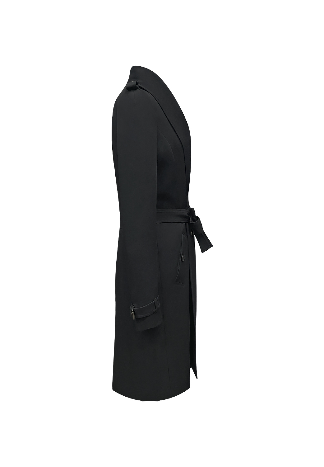 Givenchy Black Wool Coat