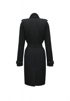 Givenchy Black Wool Coat