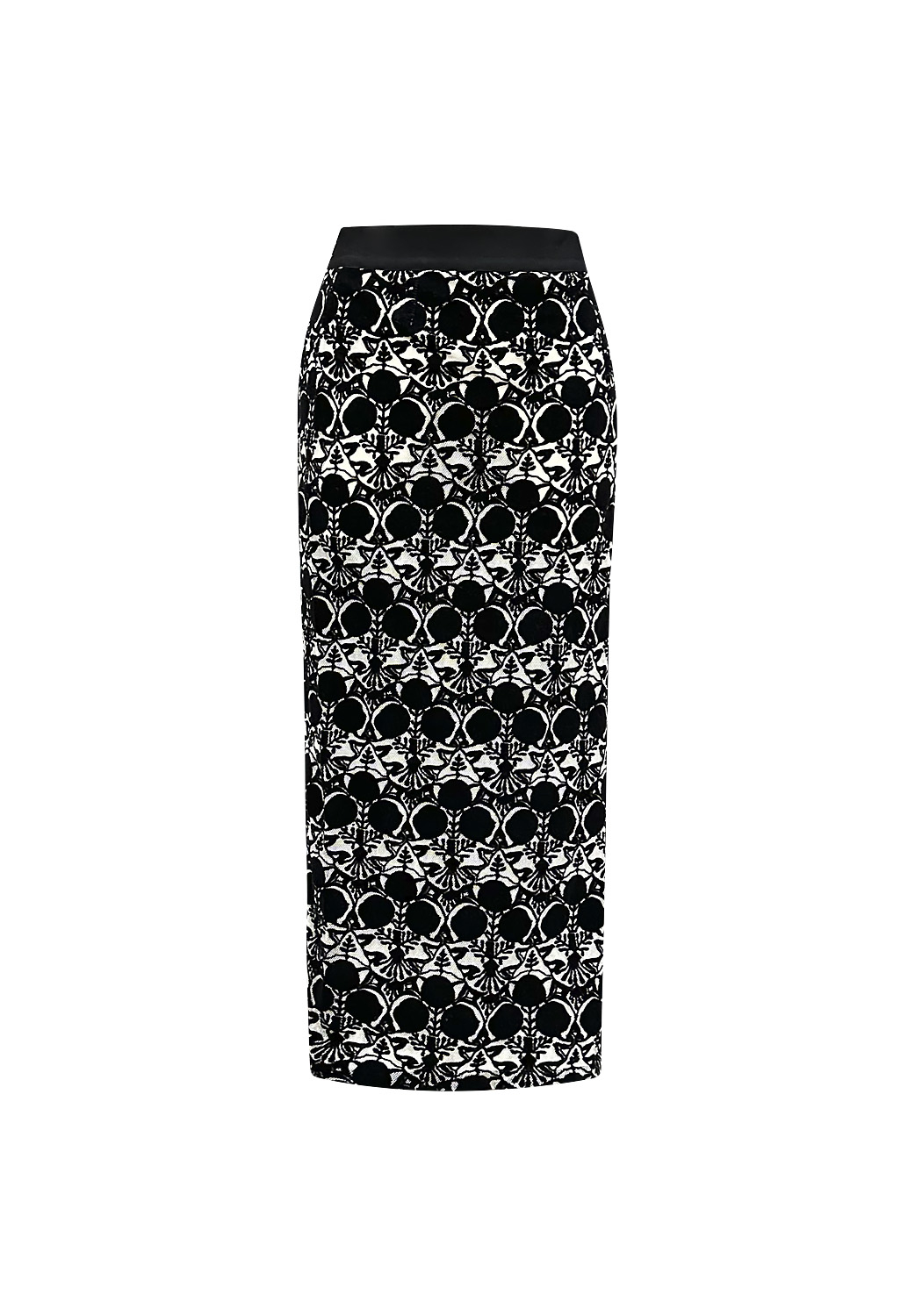 Ann Demeulemeester Black and White Skirt