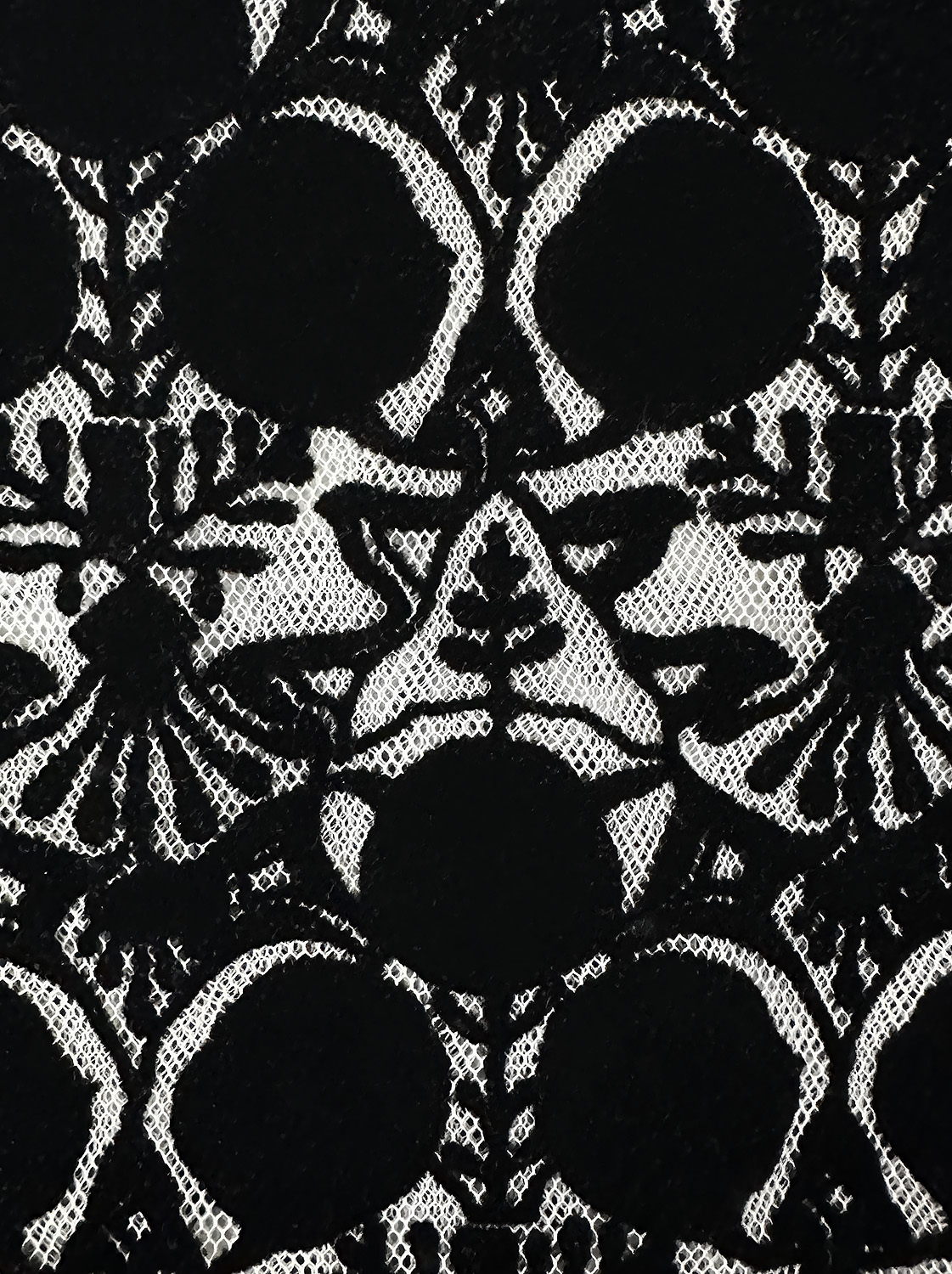 Ann Demeulemeester Black and White Skirt