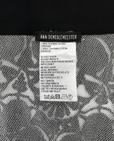 Ann Demeulemeester Black and White Skirt