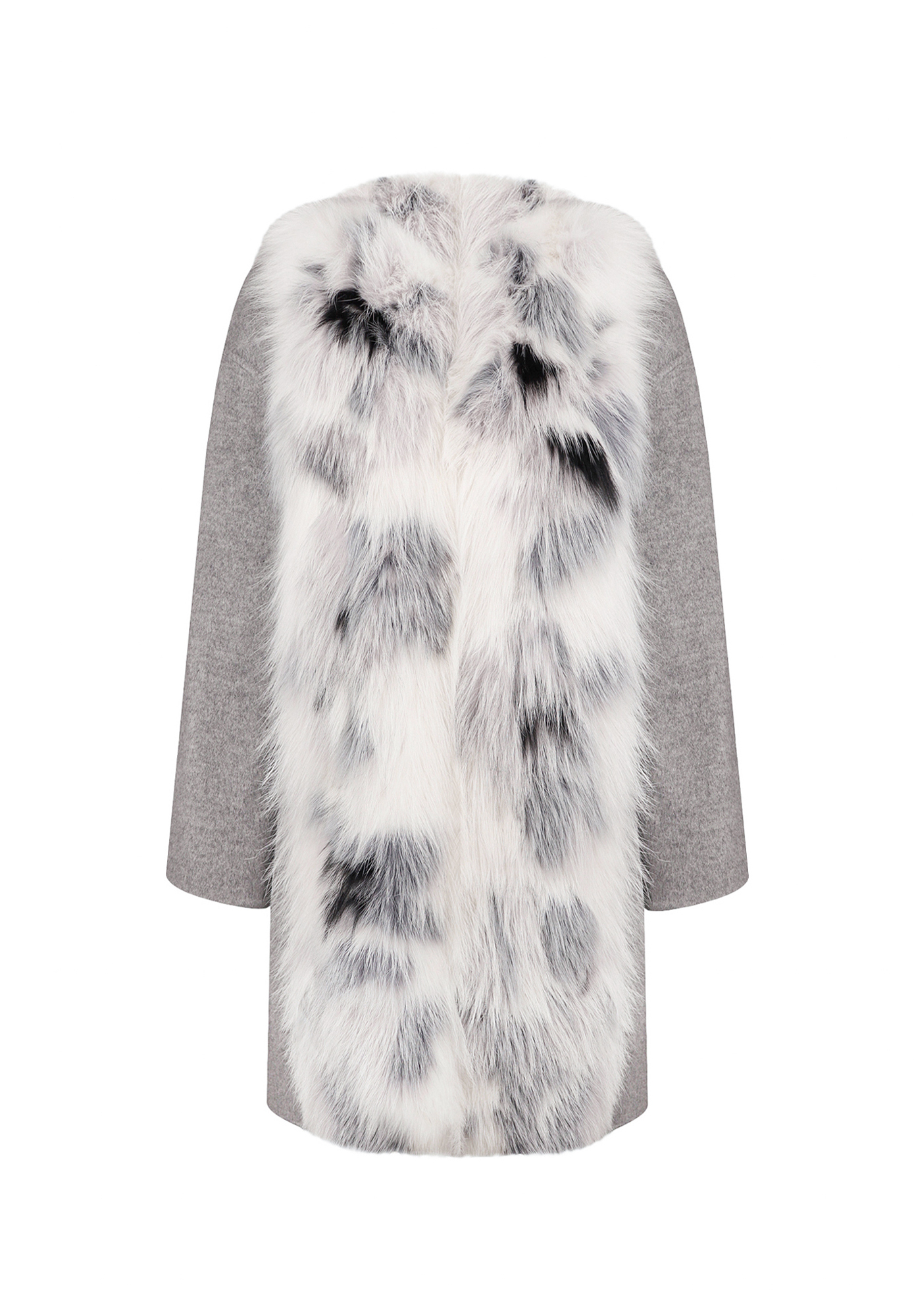 Fendi Cashmere Coat With Fur