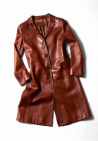 Prada Leather Coat