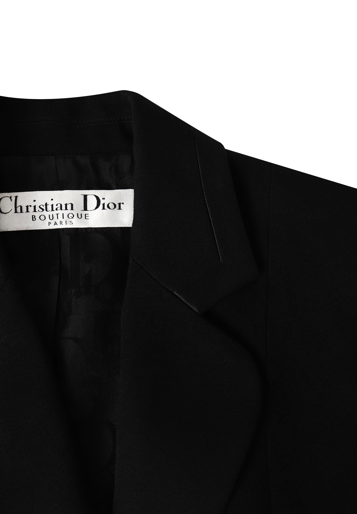 Christian Dior Jacket With Satin Trim