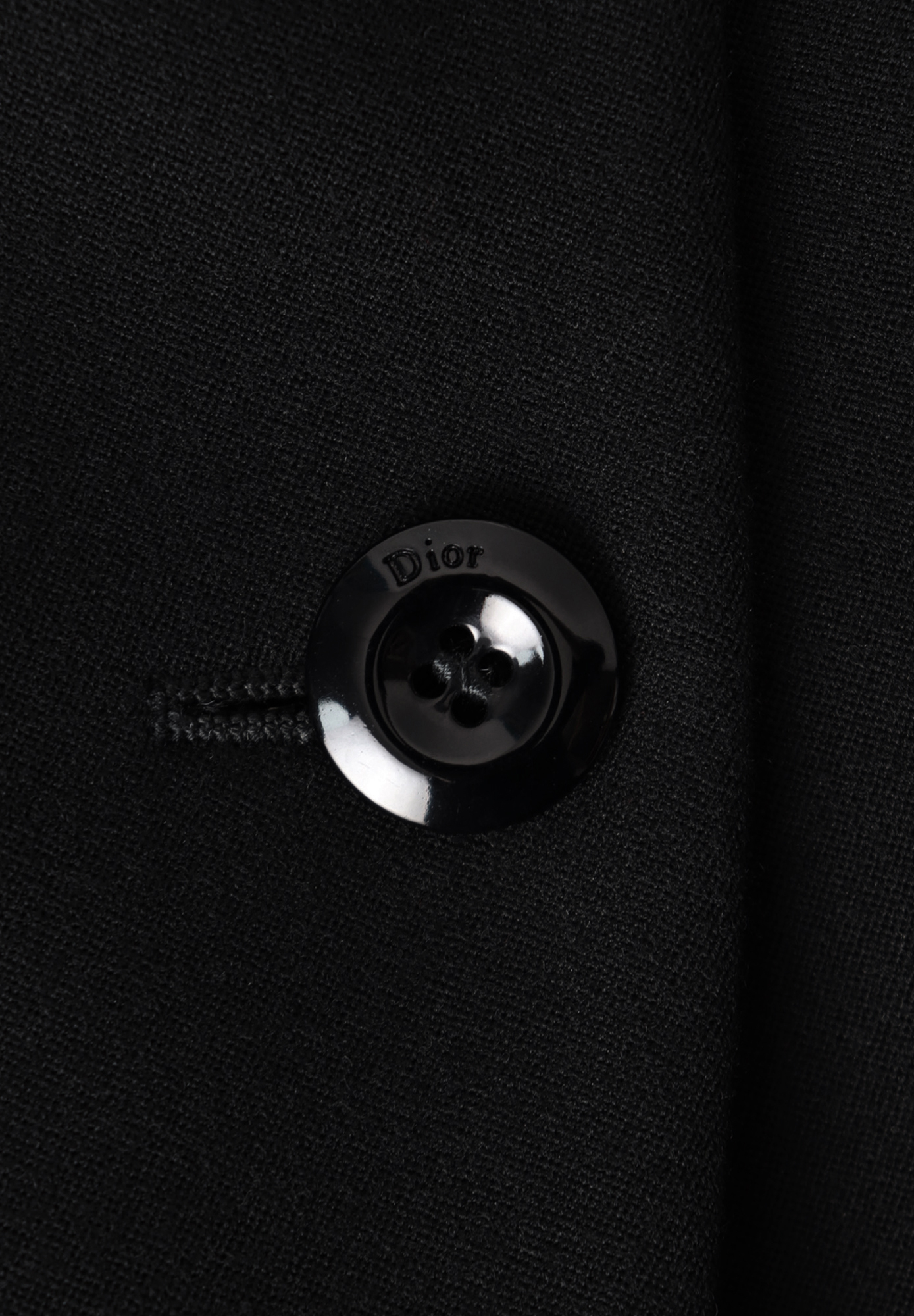 Christian Dior Jacket With Satin Trim